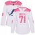 Adidas Tampa Bay Lightning #71 Anthony Cirelli White/Pink Authentic Fashion Womens Stitched NHL Jersey
