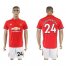 Manchester United #24 Fosu-Mensah Red Home Soccer Club Jersey