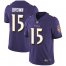 Nike Baltimore Ravens #15 Marquise Brown Purple Team Color Mens Stitched NFL Vapor Untouchable Limited Jersey