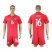 Chile #16 Diaz Home Soccer Country Jersey