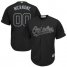 Baltimore Orioles Majestic 2019 Players Weekend Cool Base Roster Custom Jersey Black