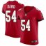 Tampa Bay Buccaneers #54 Lavonte David Mens Nike Red Vapor Elite Jersey