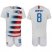 USA #8 Dempsey Home Soccer Country Jersey