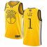 Nike Golden State Warriors #1 Damion Lee Nike Gold Womens 2022 NBA Finals Swingman Earned Edition Jersey Womens