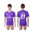 Real Madrid #21 Morata Away Soccer Club Jersey