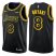 Mens Los Angeles Lakers #8 Kobe Bryant Authentic Black City Edition Jersey