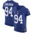 Nike New York Giants #94 Dalvin Tomlinson Royal Blue Team Color Mens Stitched NFL Vapor Untouchable Elite Jersey