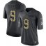 Los Angeles Rams #9 Matthew Stafford Black Mens Stitched NFL Limited 2016 Salute to Service Jersey