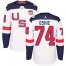 Team USA #74 T. J. Oshie White 2016 World Cup Stitched Youth NHL Jersey