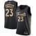 Mens Nike Toronto Raptors #23 Fred VanVleet Black NBA Swingman City Edition 2019 20 Jersey