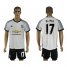 Manchester United #17 Blind White Soccer Club Jersey