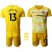 Chelsea Blank Yellow Goalkeeper Kid Soccer Club Jersey