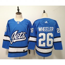 Adidas Winnipeg Jets #26 Blake Wheeler Blue Alternate Authentic Pro Stitched NHL Jersey
