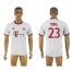 Bayern Munchen #23 Vidal White Soccer Club Jersey