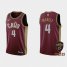 Nike Cleveland Cavaliers #4 Evan Mobley Mens Wine 2022-23 NBA Jersey – City Edition Mens