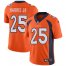 Nike Denver Broncos #25 Chris Harris Jr Orange Team Color Mens Stitched NFL Vapor Untouchable Limited Jersey