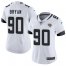 Nike Jacksonville Jaguars #90 Taven Bryan White Womens Stitched NFL Vapor Untouchable Limited Jersey