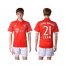Bayern Munchen #21 Lahm Home Soccer Club Jersey