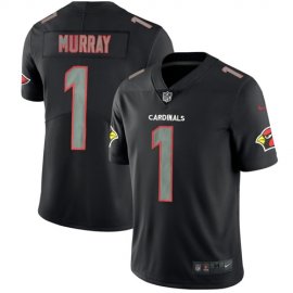 Nike Arizona Cardinals #1 Kyler Murray Black Mens Stitched NFL Limited Rush Impact Jersey