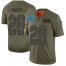 Nike Carolina Panthers #28 Mike Davis Camo Mens Stitched NFL Limited 2019 Salute To Service Jersey