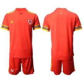 Wales Blank Red Home Soccer Country Jersey