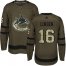 Adidas Vancouver Canucks #16 Trevor Linden Green Salute to Service Stitched NHL Jersey