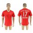 Bayern Munchen #17 Boateng Marine Environmental Protection Home Soccer Club Jersey