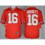Ohio State Buckeyes #16 J. T. Barrett Red Limited Stitched NCAA Jersey
