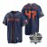 Astros 47 Rafael Montero Navy Nike 2022 World Series City Connect Cool Base Jersey