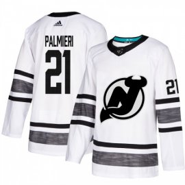 Adidas New Jersey Devils #21 Kyle Palmieri White Authentic 2019 All-Star Stitched NHL Jersey