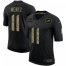 Philadelphia Eagles #11 Carson Wentz Mens Nike 2020 Salute To Service Camo Limited NFL Jersey Black