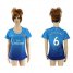 Womens Arsenal #6 Koscielny Away Soccer Club Jersey