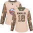 Adidas New York Islanders #18 Anthony Beauvillier Camo Authentic 2017 Veterans Day Womens Stitched NHL Jersey