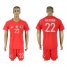 Germany #22 TER STEGEN Red Goalkeeper 2018 FIFA World Cup Soccer Jersey