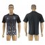 Germany Blank Black Training Soccer Country Jersey