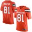Nike Cleveland Browns #81 Austin Hooper Orange Alternate Mens Stitched NFL New Elite Jersey