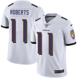 Nike Baltimore Ravens #11 Seth Roberts White Youth Stitched NFL Vapor Untouchable Limited Jersey