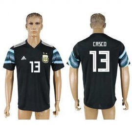 Argentina #13 Casco Away Soccer Country Jersey