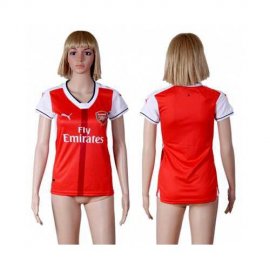 Womens Arsenal Blank Home Soccer Club Jersey