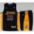 Los Angeles Lakers 10 Steve Nash Black Revolution 30 Swingman NBA Jerseys Shorts Suits Purple Number 2013 New Style Cheap