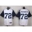 Nike Dallas Cowboys #72 Travis Frederick White Mens Stitched NFL Elite Rush Jersey