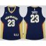 New Orleans Pelicans #23 Anthony Davis Blue Stitched NBA Jerseys