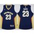 New Orleans Pelicans #23 Anthony Davis Blue Stitched NBA Jerseys