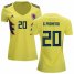 Womens Colombia #20 G.Moreno Home Soccer Country Jersey