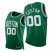 Nike Celtics Custom Mens 2021-22 75th Diamond Anniversary NBA Jersey Green