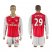 Arsenal #29 Xhaka Red Home Long Sleeves Soccer Club Jersey