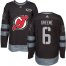 Adidas New Jersey Devils #6 Andy Greene Black 1917-2017 100th Anniversary Stitched NHL Jersey