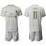 Real Madrid #11 Bale White Home Soccer Club Jersey