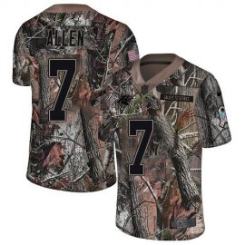 Nike Carolina Panthers #7 Kyle Allen Camo Youth Stitched NFL Limited Rush Realtree Jersey