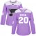 Adidas St. Louis Blues #20 Alexander Steen Purple Authentic Fights Cancer Womens Stitched NHL Jersey